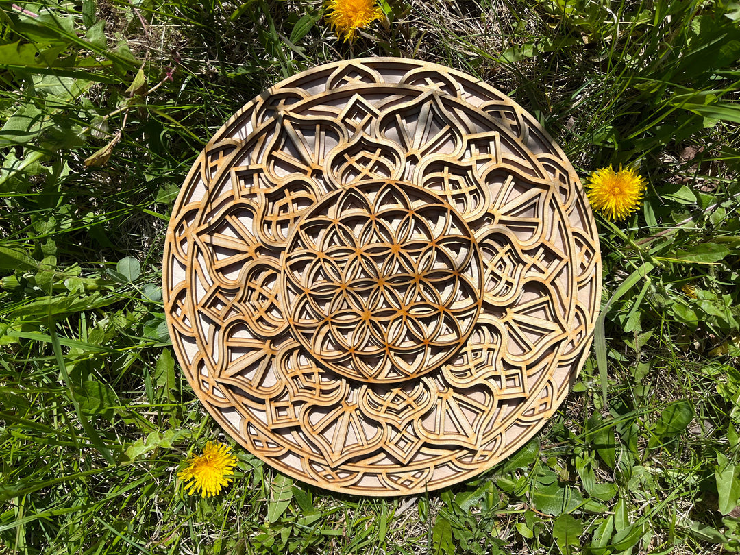 Flower of Life Sacred Geometry Mandala