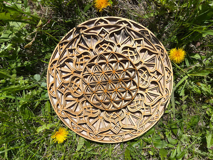 Flower of Life Sacred Geometry Mandala