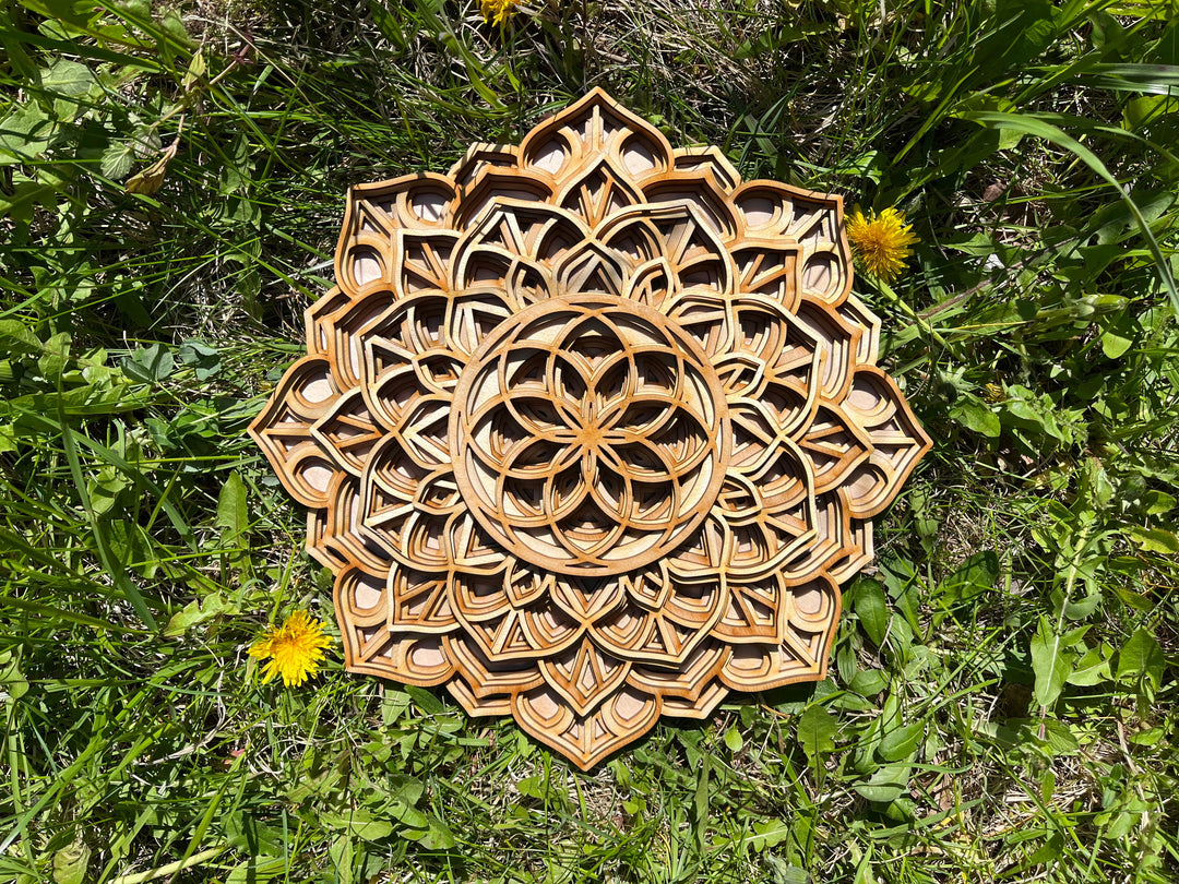 Vector Equilibrium Sacred Geometry Mandala