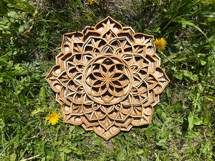 Vector Equilibrium Sacred Geometry Mandala