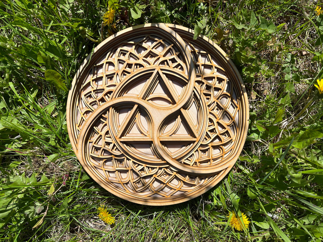 Celtic Triskelion Sacred Geometry Mandala