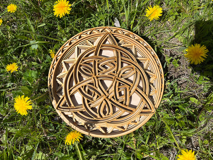 Triquetra Viking Sacred Geometry Mandala