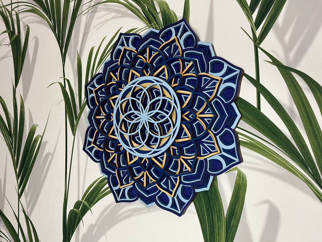 Vector Equilibrium Sacred Geometry Mandala