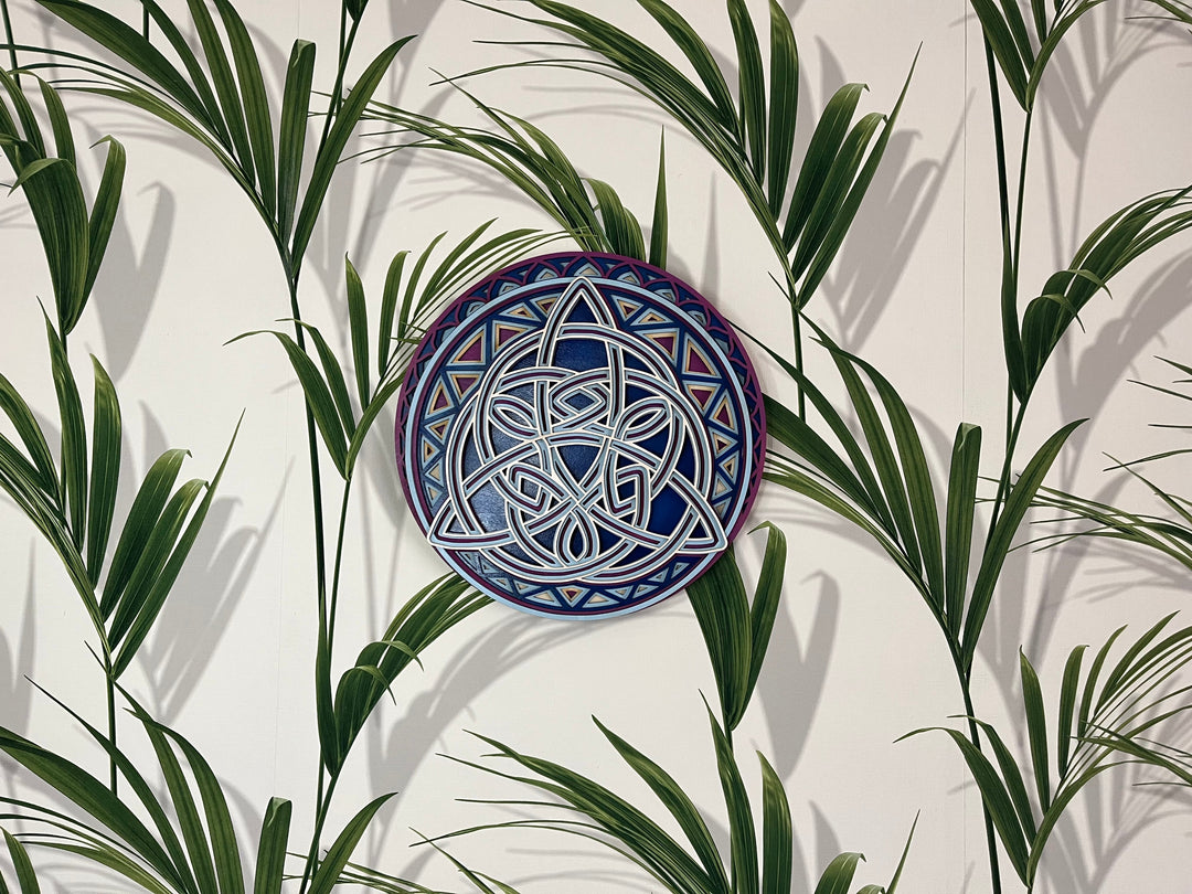 Triquetra Viking Sacred Geometry Mandala