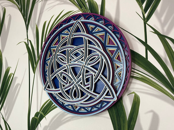 Triquetra Viking Sacred Geometry Mandala