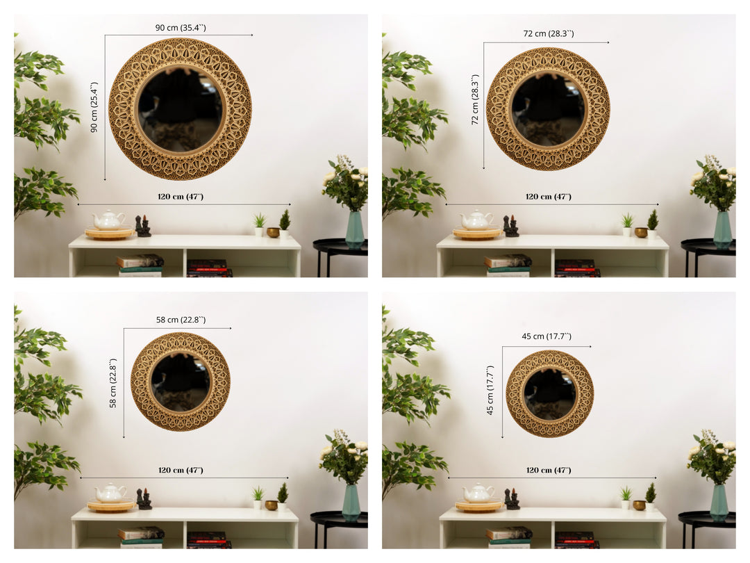 Round Mirror Mandala