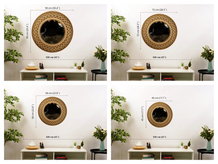 Round Mirror Mandala