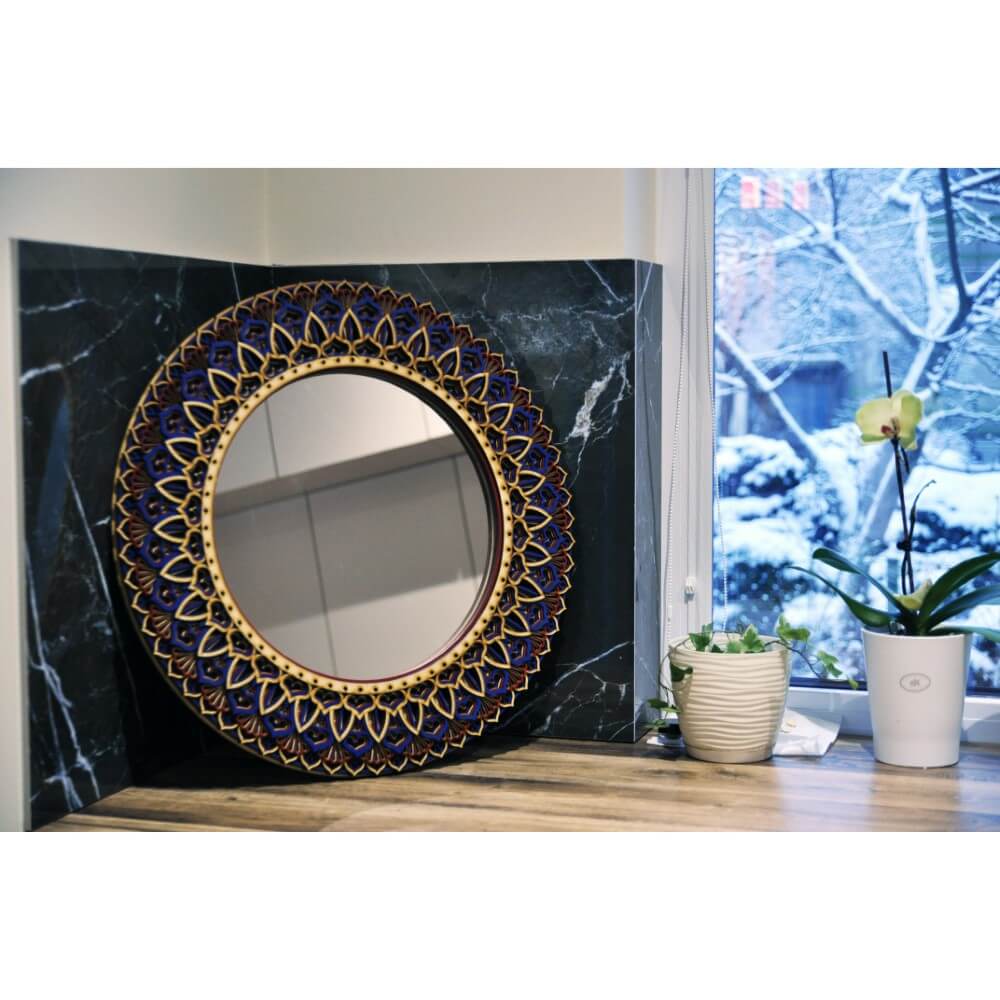 Round Mirror Mandala