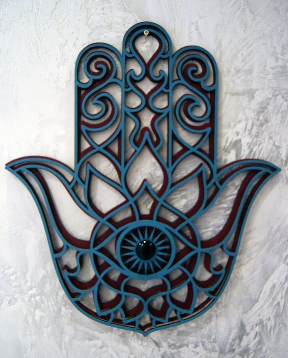 Hamsa Hand Protection Wall Decor