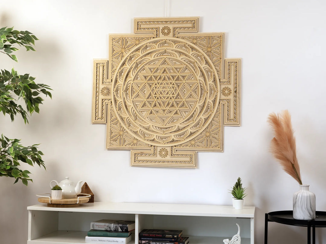 Sri Yantra Mandala Wall Art