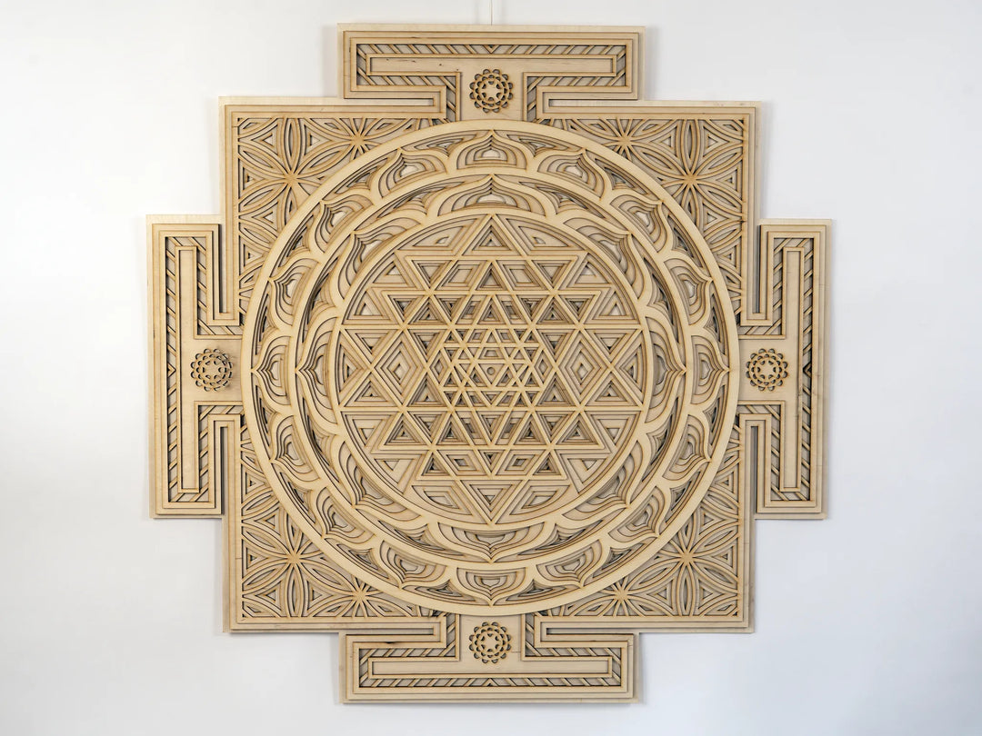 Sri Yantra Mandala Wall Art