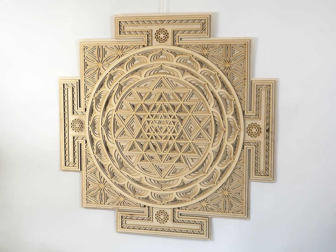 Sri Yantra Mandala Wall Art