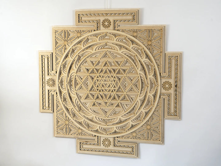 Sri Yantra Mandala Wall Art