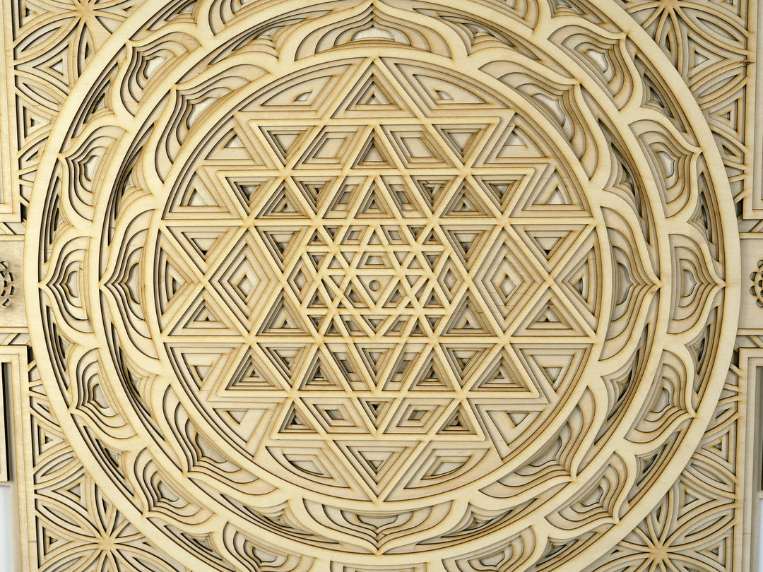 Sri Yantra Mandala Wall Art