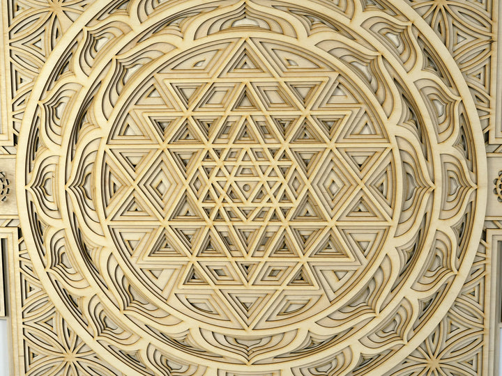 Sri Yantra Mandala Wall Art