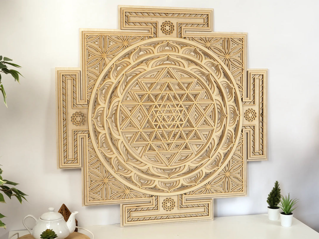 Sri Yantra Mandala Wall Art