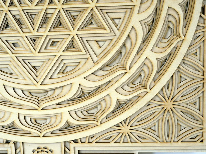 Sri Yantra Mandala Wall Art