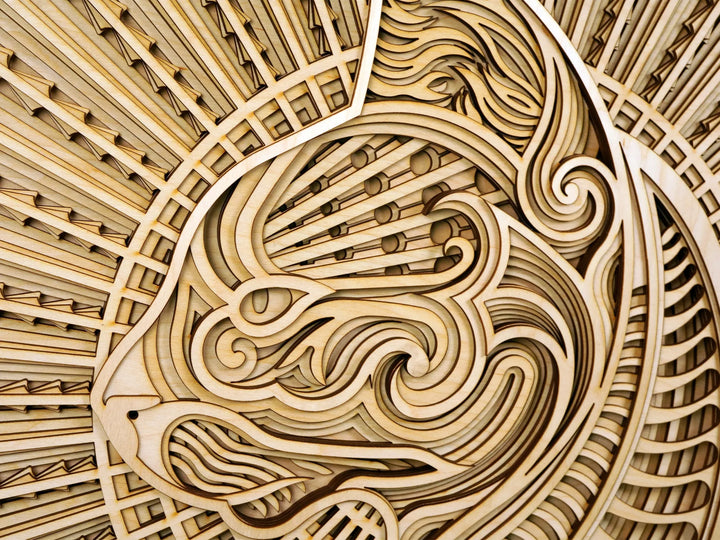 Sphynx Cat Mandala Wall Art