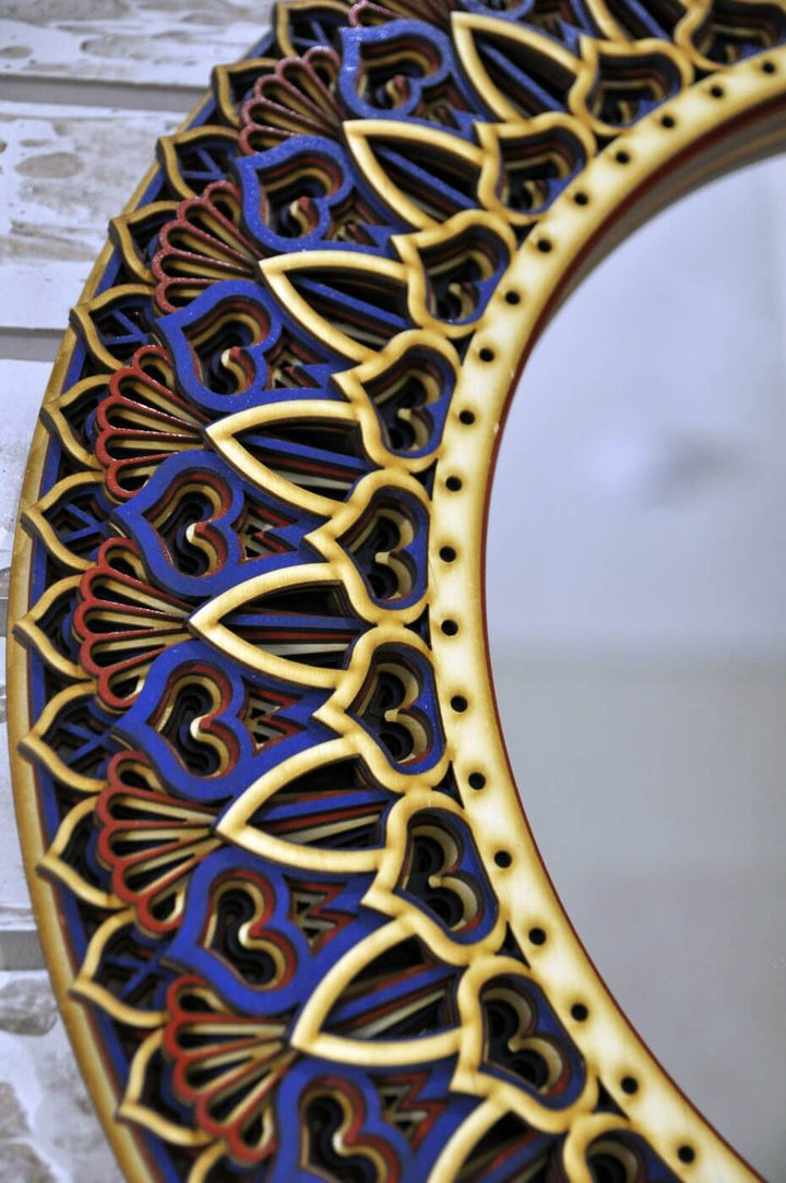 Round Mirror Mandala