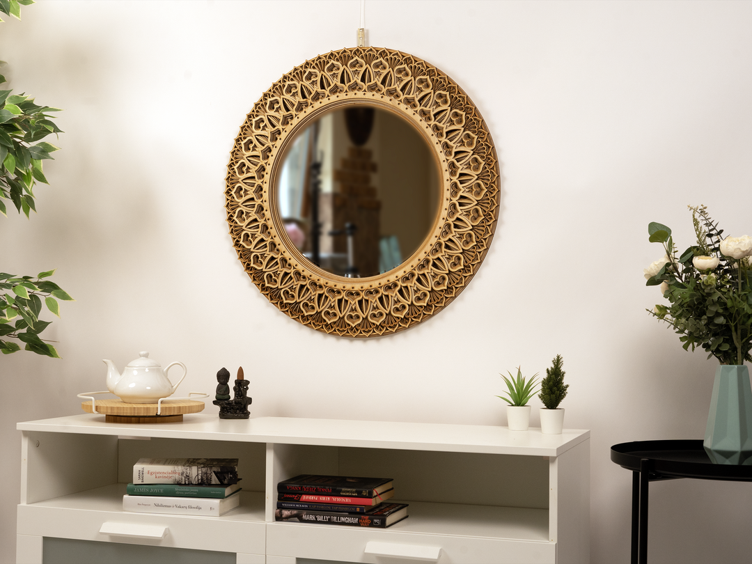 Round Mirror Mandala