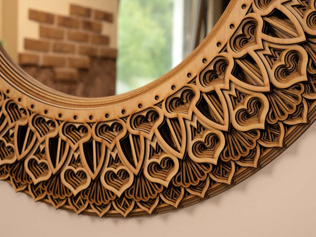 Round Mirror Mandala