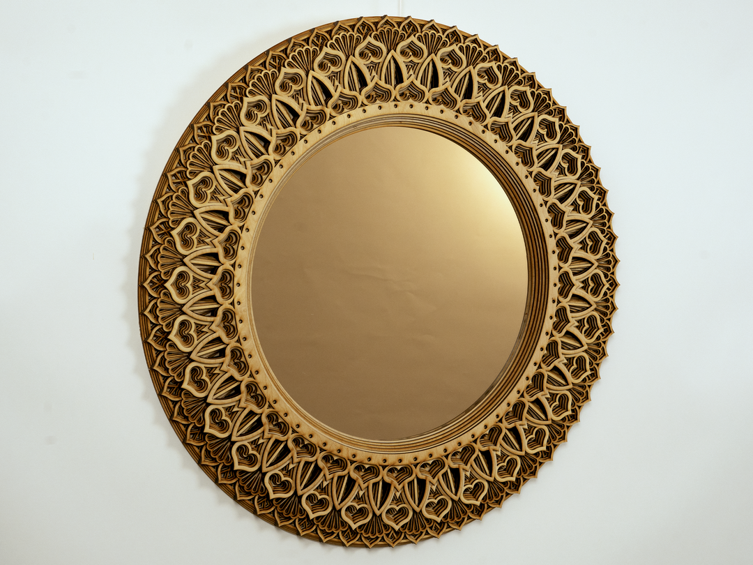 Round Mirror Mandala