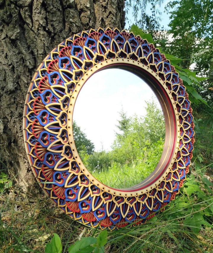 Round Mirror Mandala
