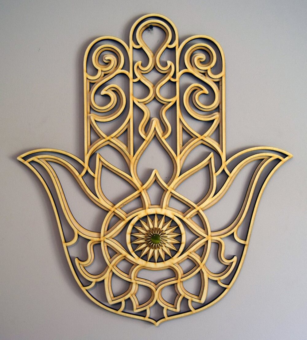 Hamsa Hand Protection Wall Decor