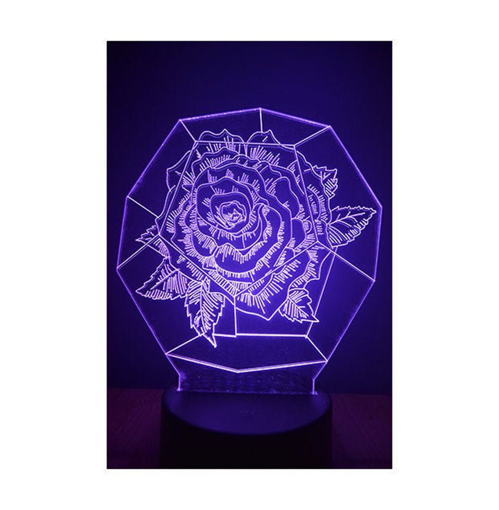 Rose LED lamp