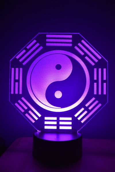 LED Night Lamp Yin Yang