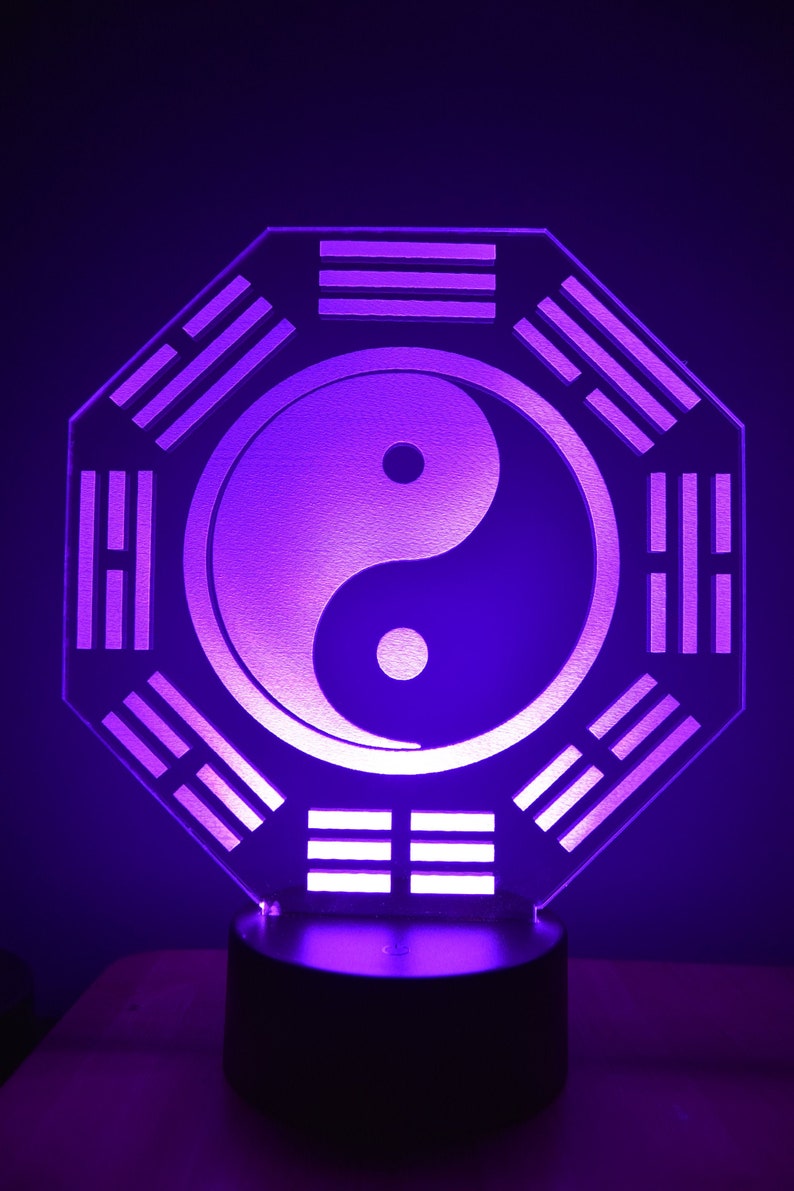 LED Night Lamp Yin Yang