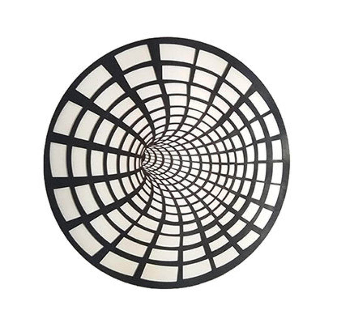 Wooden Illusion Portal Stencil