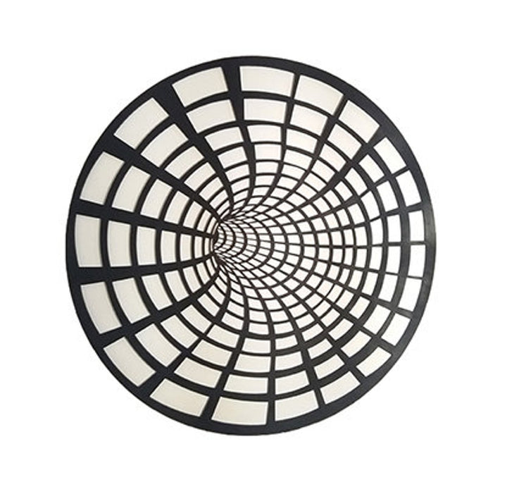 Wooden Illusion Portal Stencil