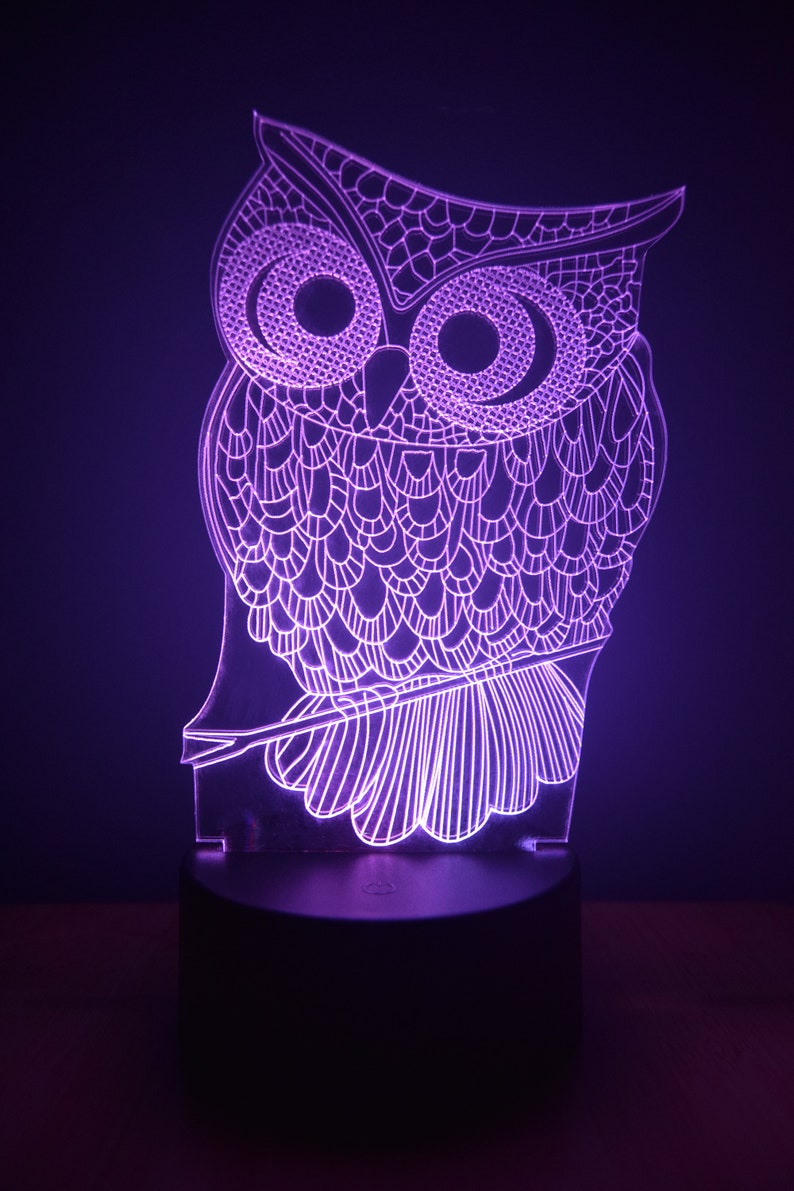 LED Night Lamp Owl