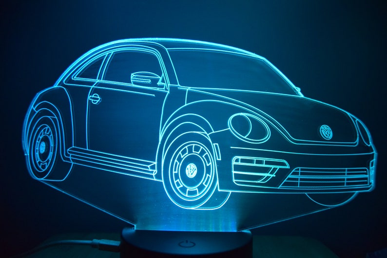 VW Beetle LED Lamp