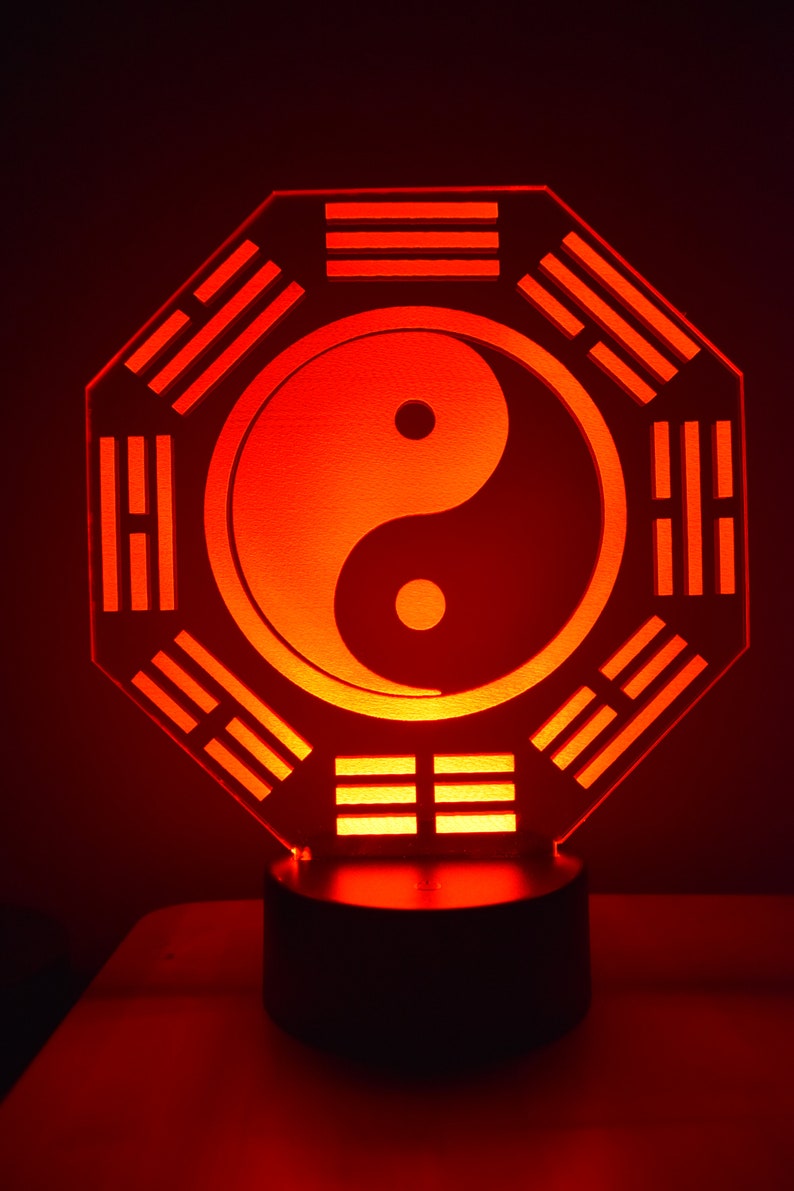 LED Night Lamp Yin Yang