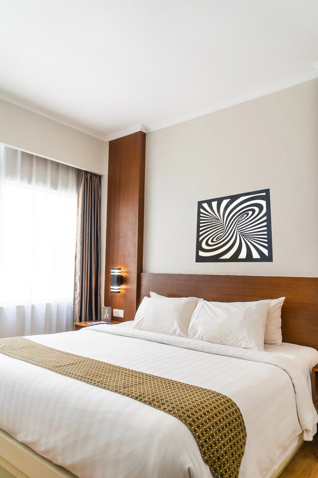 Portal Illusion Wooden Stencil