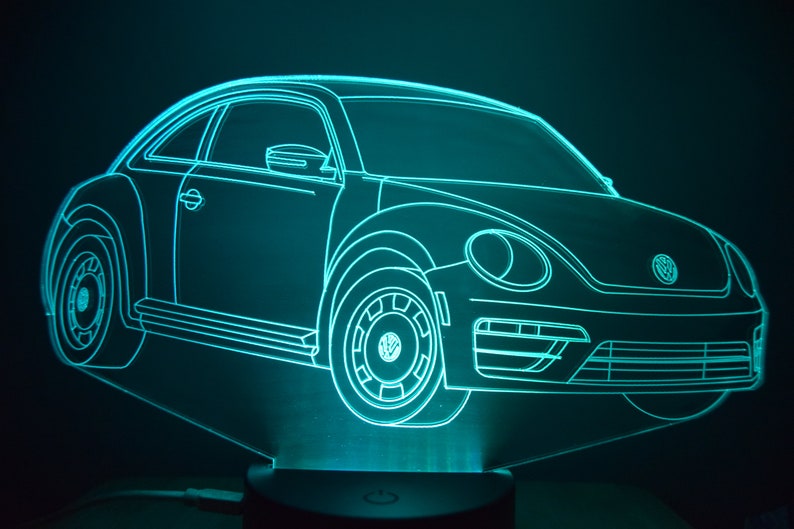 VW Beetle LED Lamp