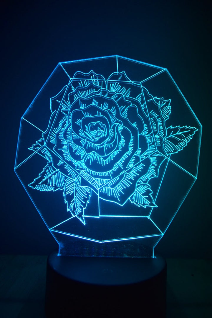 Rose LED lamp