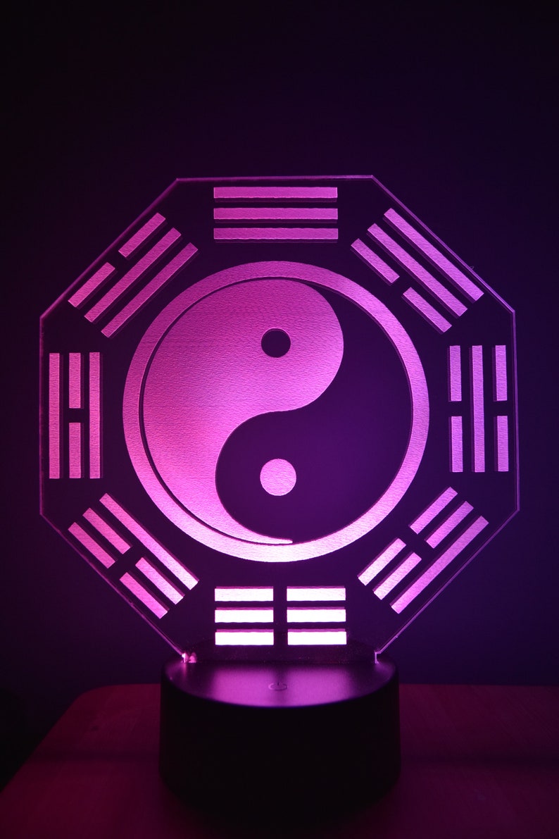 LED Night Lamp Yin Yang