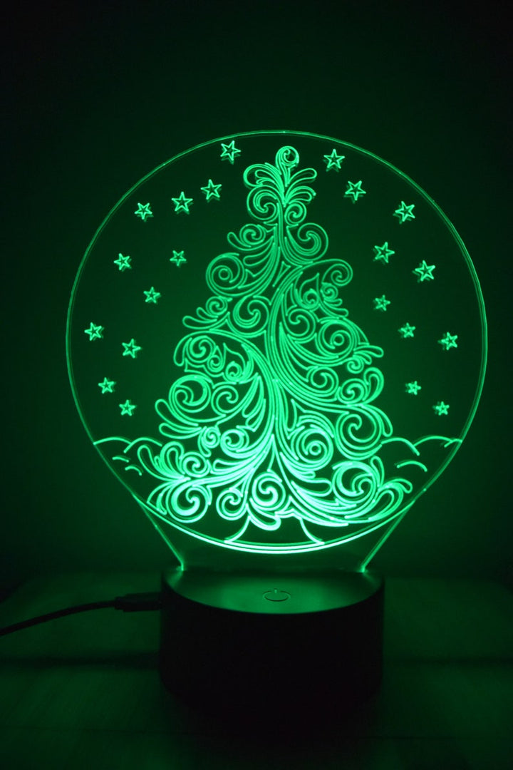 LED Night Lamp Christmas Tree