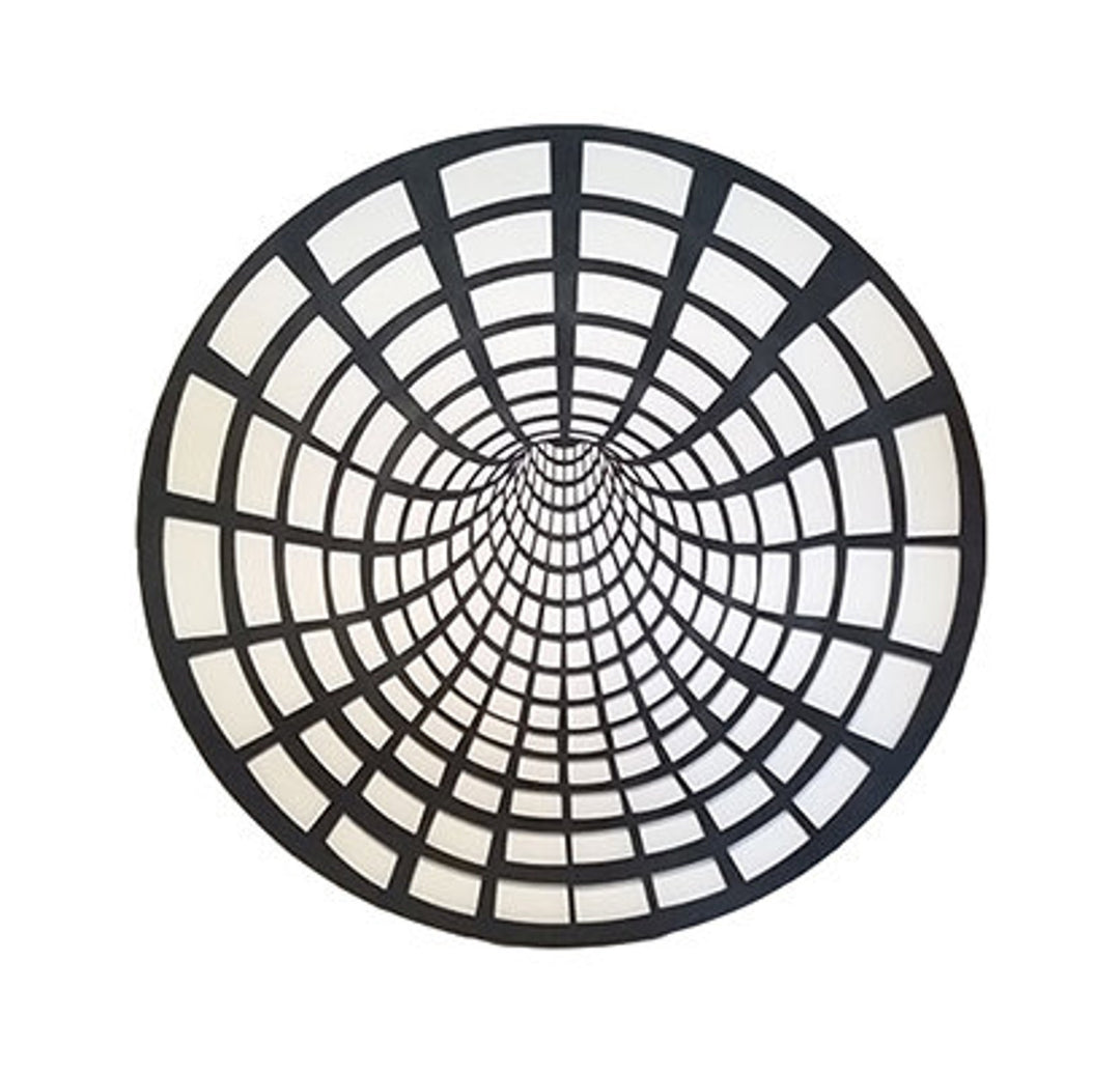 Wooden Illusion Portal Stencil