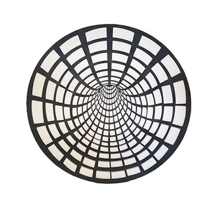 Wooden Illusion Portal Stencil