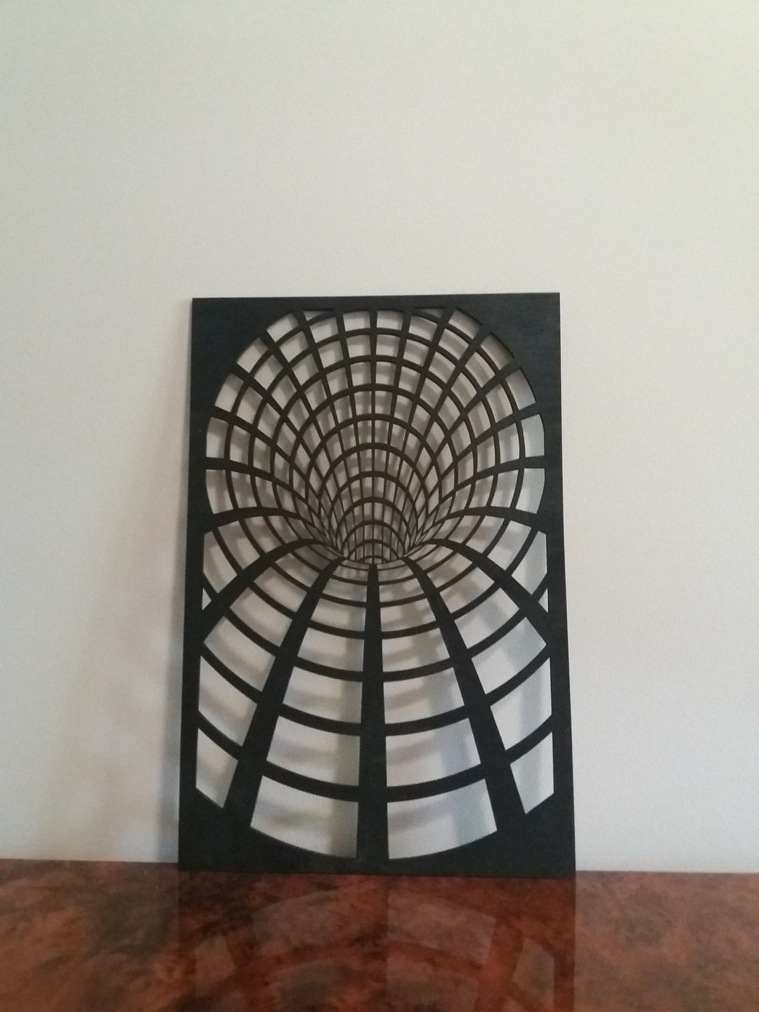 Wormhole Illusion Stencil