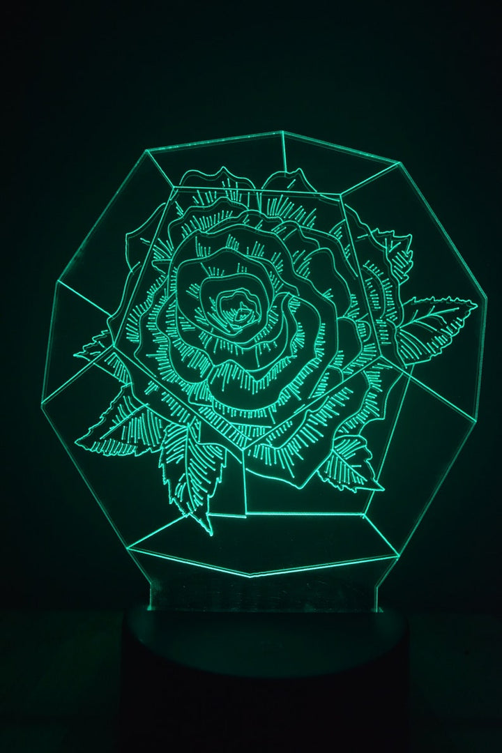Rose LED lamp
