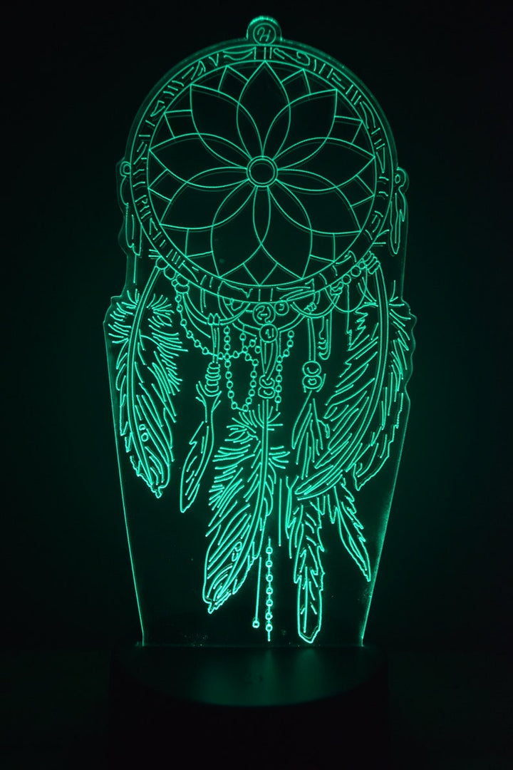 Dreamcatcher LED Night Lamp | RGB 3D Acrylic Night Light