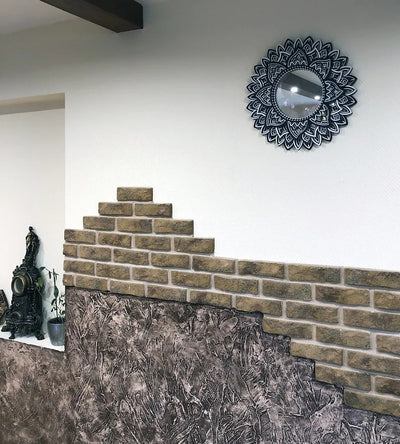 Boho Wooden Mirror Mandala