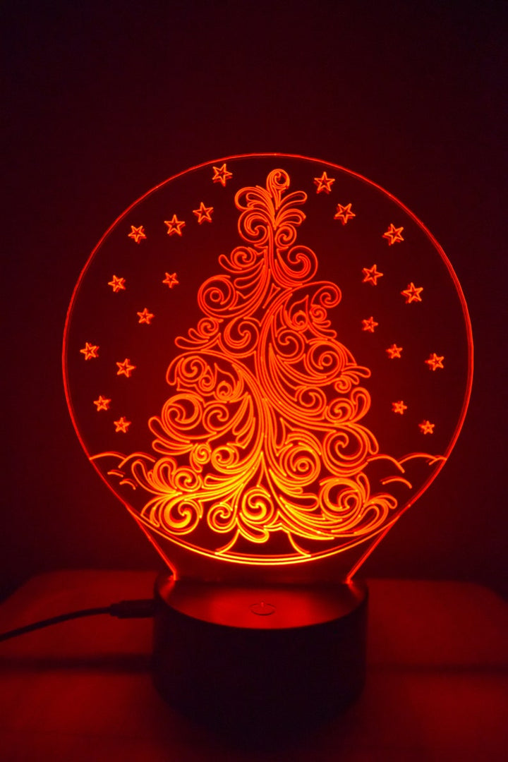 LED Night Lamp Christmas Tree