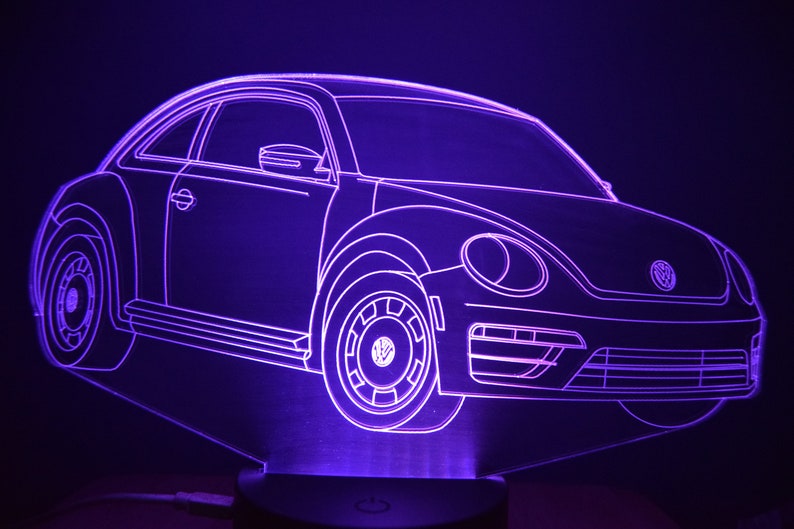 VW Beetle LED Lamp