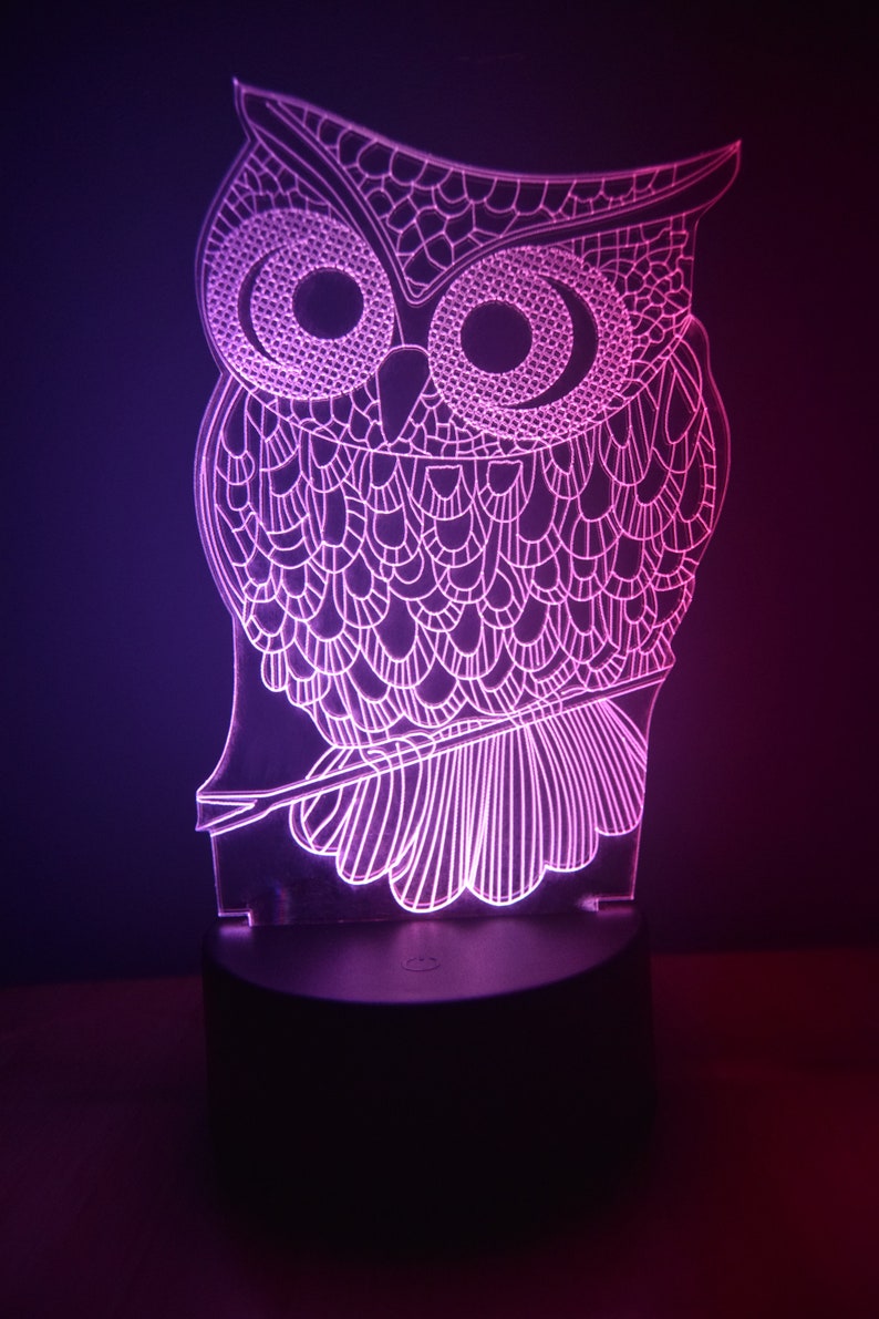 LED Night Lamp Owl